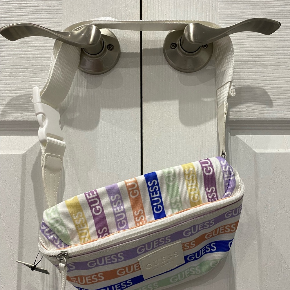 GUESS Kids Rainbow Logo Belt Bag